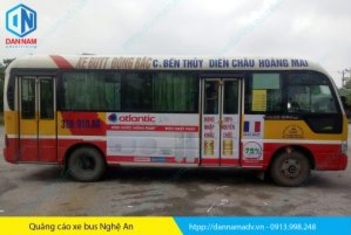 Quảng cáo xe buýt tại Nghê An